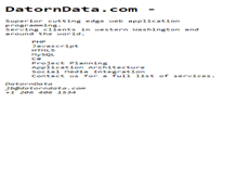 Tablet Screenshot of datorndata.com